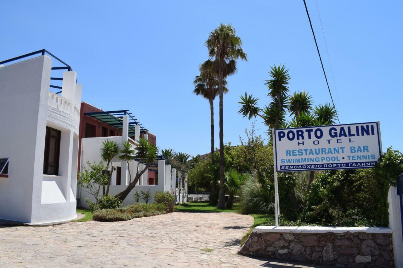 فندق Porto Galini أغيا غاليني المظهر الخارجي الصورة